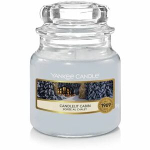 Candlelit Cabin Small Jar