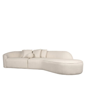 LABEL51 Bank Flori – Beige – Boucle – 4-Zits
