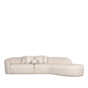 LABEL51 Bank Flori – Beige – Boucle – 4-Zits