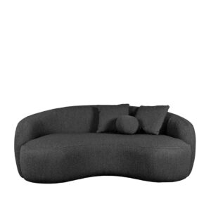LABEL51 Bank Nesso – Antraciet – Boucle – 2-Zits