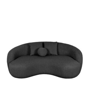 LABEL51 Bank Nesso – Antraciet – Boucle – 2-Zits