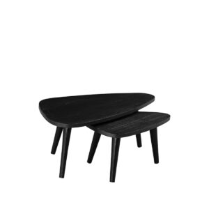 LABEL51 Salontafel Cali – Zwart – Acaciahout