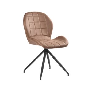 LABEL51 Eetkamerstoel Ferm – Stone – Microfiber
