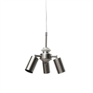LABEL51 Hanglamp 3-Lichts De Luxe – Zilver – Metaal