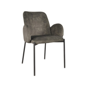 LABEL51 Eetkamerstoel Jari – Hunter – Velours