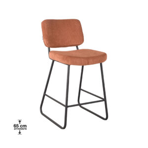 LABEL51 Barkruk Noah – Rust – Ribcord – Zithoogte 65