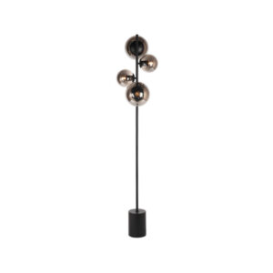 LABEL51 Vloerlamp Fumo – Grijs – Glas