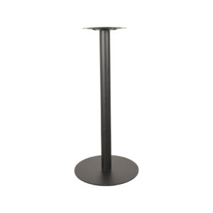 LABEL51 Bartafel Tafelpoot Enkel – Zwart – Metaal – Rond – 108 cm