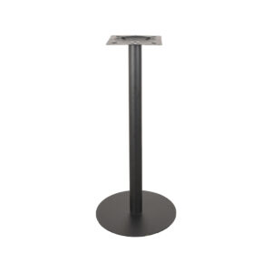 LABEL51 Bartafel Tafelpoot Enkel – Zwart – Metaal – Rond – 108 cm
