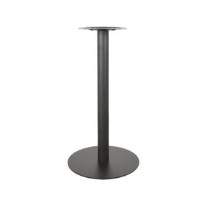LABEL51 Bartafel Tafelpoot Enkel – Zwart – Metaal – Rond – 92 cm