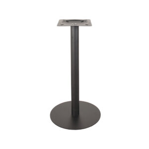 LABEL51 Bartafel Tafelpoot Enkel – Zwart – Metaal – Rond – 92 cm