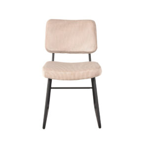 LABEL51 Eetkamerstoel Noah – Naturel – Ribcord