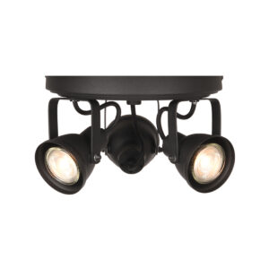 LABEL51 Spot Max led – Zwart – Metaal – 3 Lichts