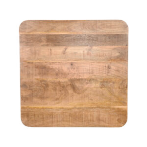 LABEL51 Eetkamertafel Tafelblad Sloppy Edge – Rough – Mangohout – 70 cm Sloppy