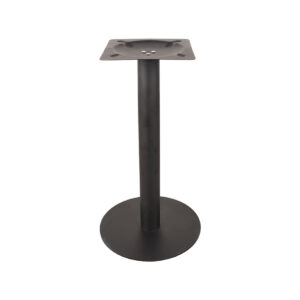 LABEL51 Eetkamertafel Tafelpoot Enkel Rond – Zwart – Metaal – Rond – 72 cm