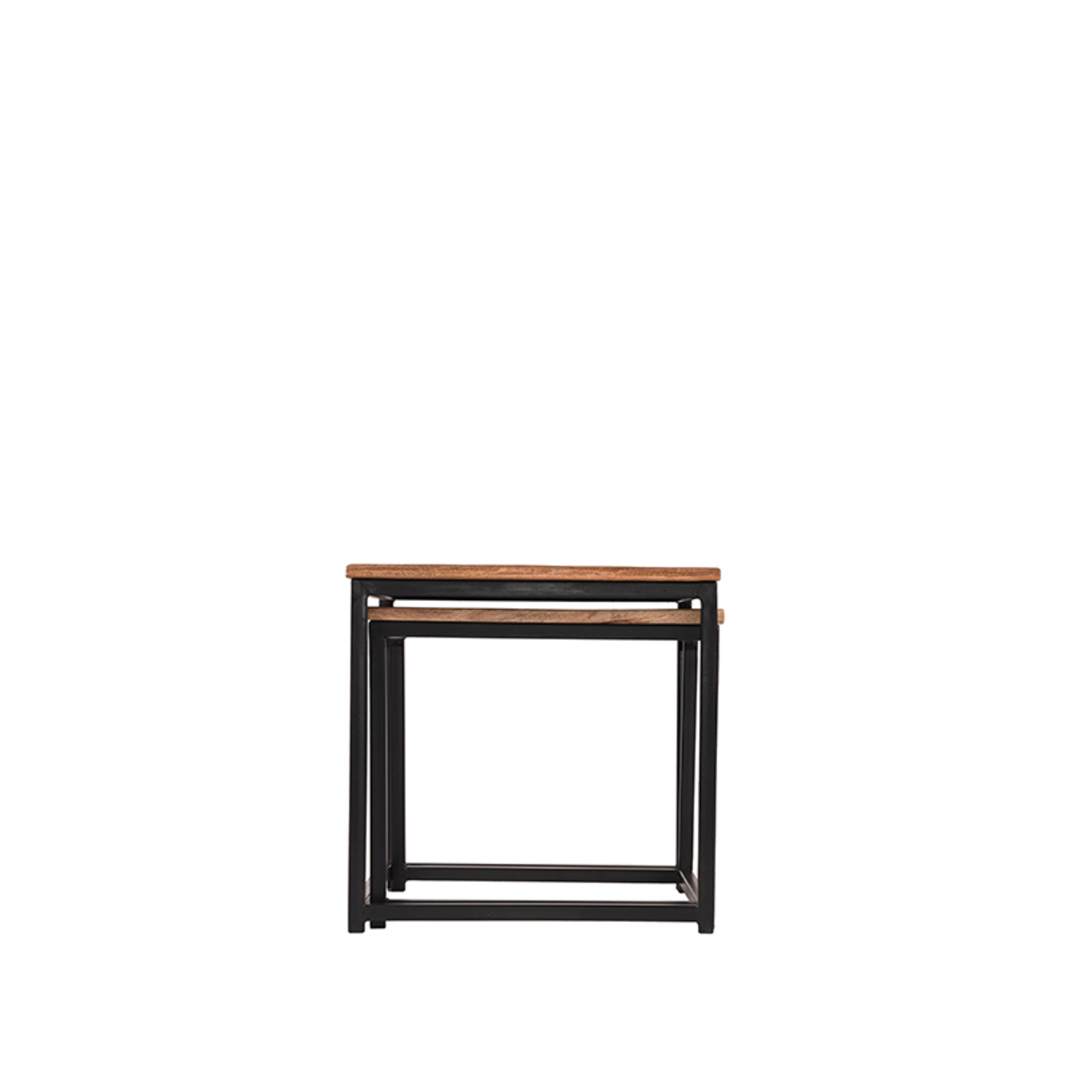 LABEL51 Salontafel Set Twain - Rough - Mangohout - 45 cm - Image 4