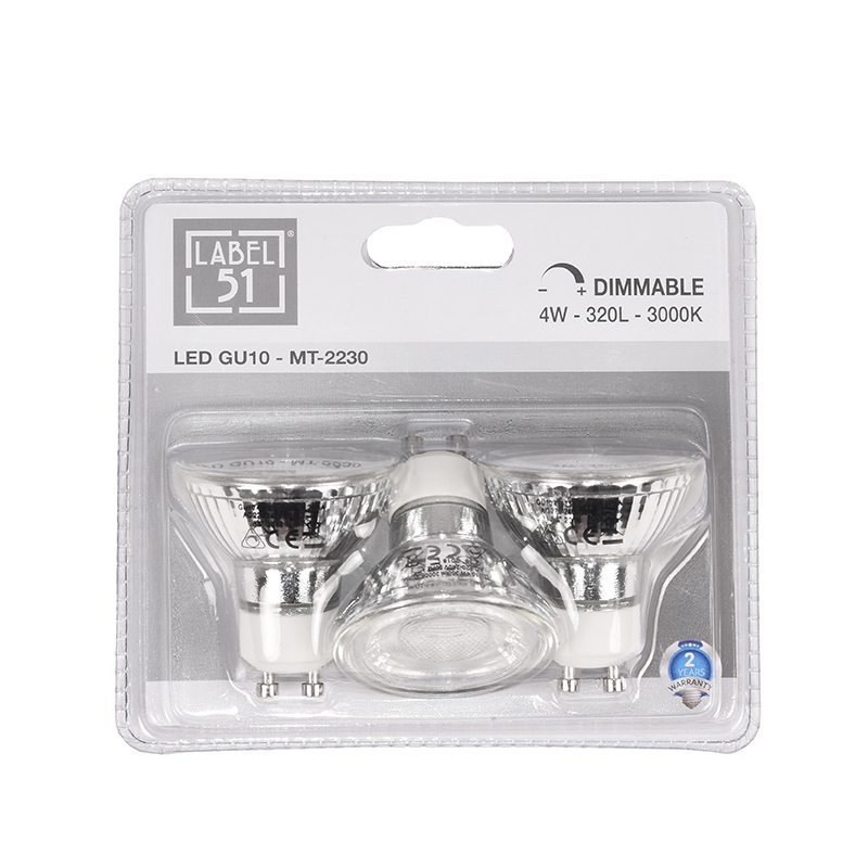 LABEL51 Lichtbron GU10 - Glas - Afbeelding 3