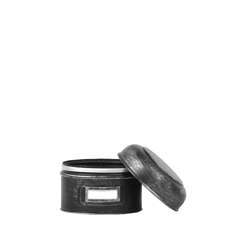 LABEL51 Opbergblik - Zwart - Metaal - S -13x13x10 cm - Image 3