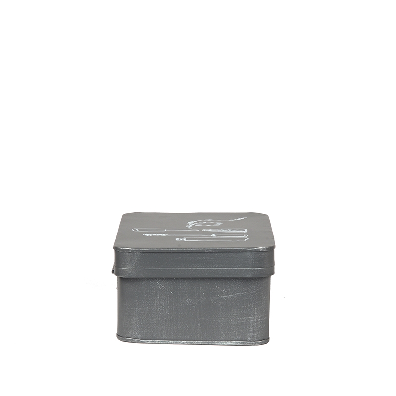 LABEL51 Make-Up opbergkist - Grijs - Metaal - Afbeelding 5