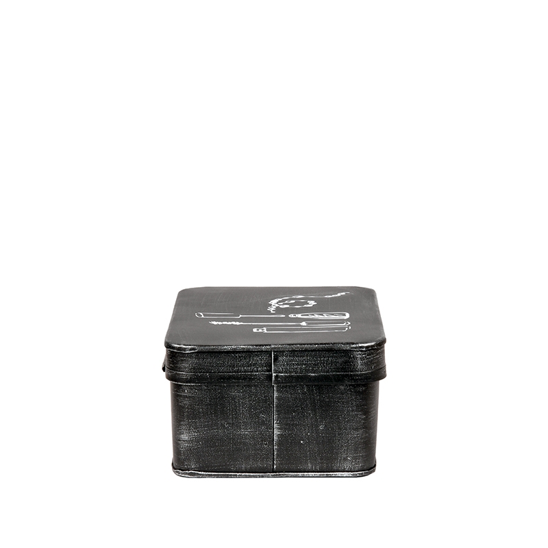LABEL51 Make-Up opbergkist - Zwart - Metaal - Afbeelding 5