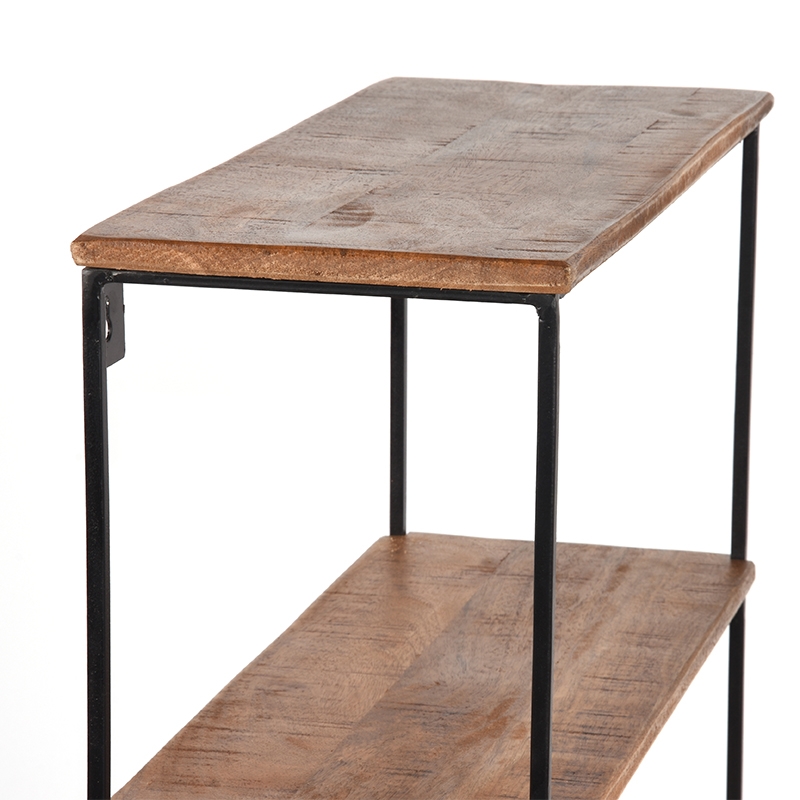 LABEL51 Wanddecoratie Vintage Wandplank - Rough - Mangohout - L - Afbeelding 6